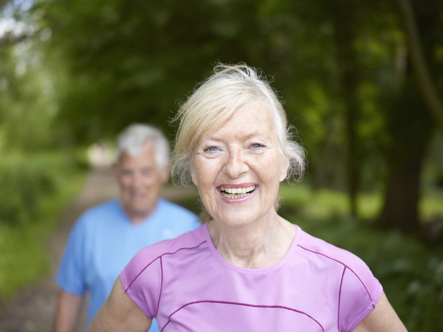 Smiling Danish couple