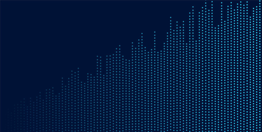 A generic image of data representated as dots